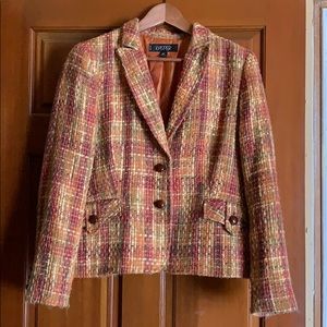 ❤️ Kasper 14P Plaid Blazer